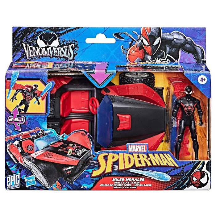 Marvel Spider-Man Venom Versus Miles Morales Remix Racer G0736