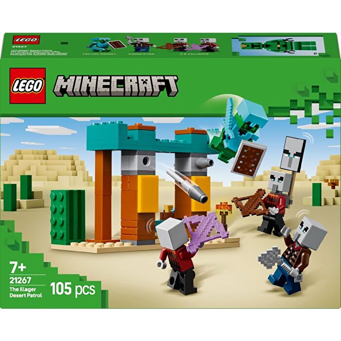 LEGO Minecraft Serseri Köylü Çöl Devriyesi 21267