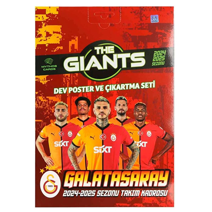 The Giants Galatasaray Dev Poster ve Çıkartma Seti 2024/2025