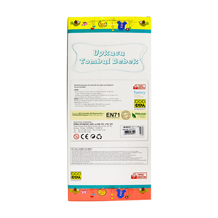 Baby Gadi Türkçe Konuşan Tombul Kel Bebek Mor