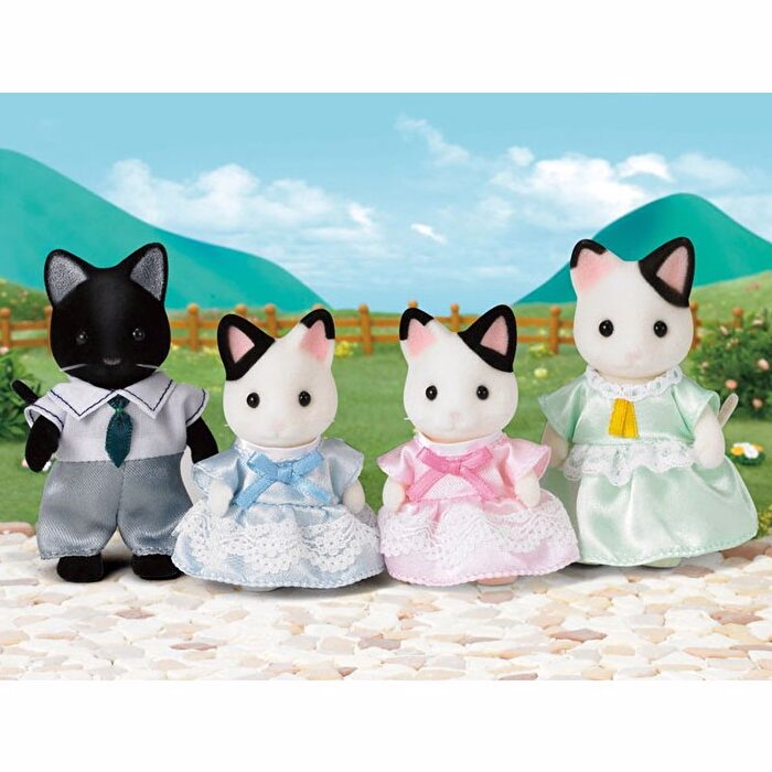 Sylvanian Families Smokinli Kedi Ailesi
