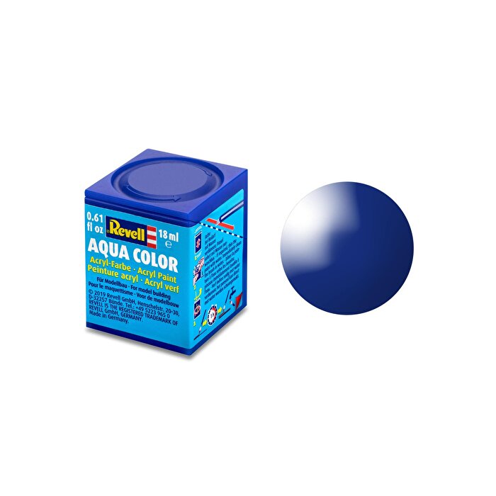 Revell Aqua Color Maket Boyası Ultramarine Blue Gloss 36151