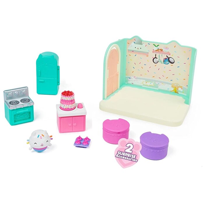Gabby’s Dollhouse Deluxe Oda Oyun Seti Bakey With Cakey Kitchen