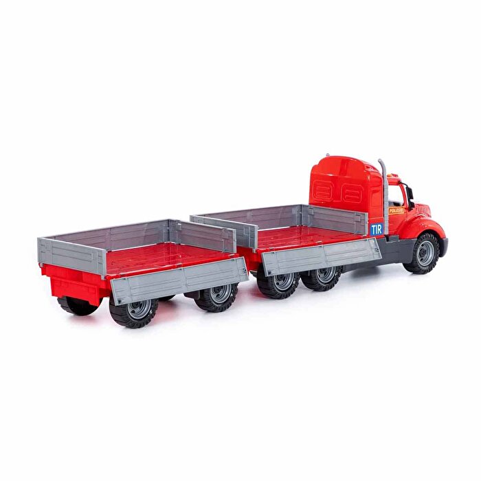 Mike Römorklu Kırmızı Kamyon