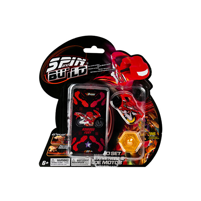 Spin N Build Rider S03 Komodo Fury Yarış Motoru