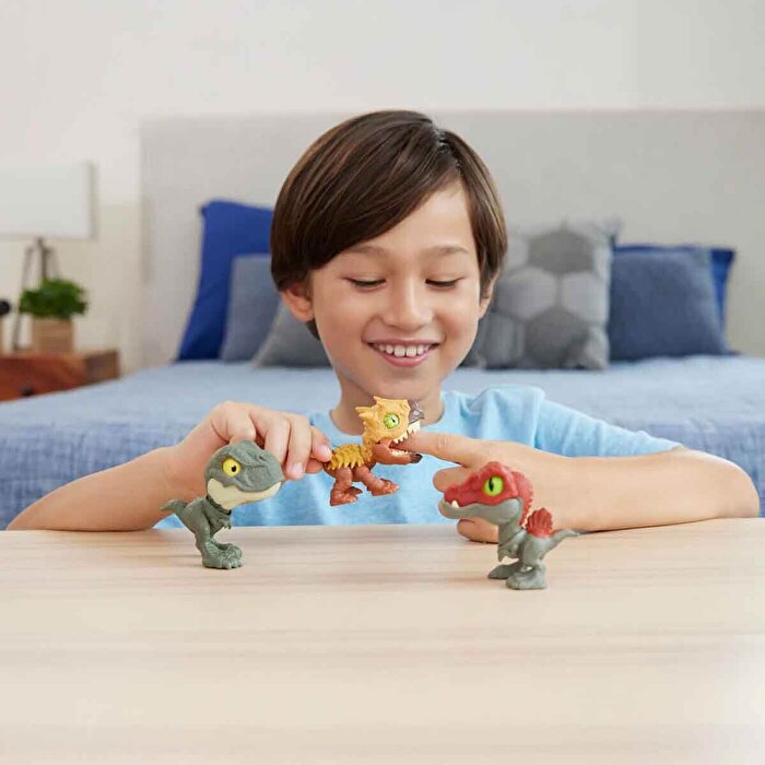 Jurassic World Mighty Little Biters Dinozor Figürü Ankylosaurus JFC89