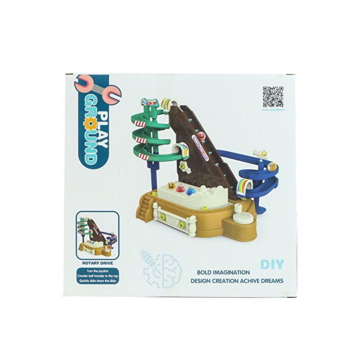 Lunapark Kaydırak Eğlencesi