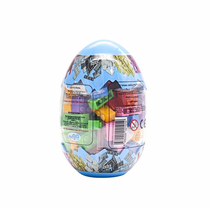 Ausini Blok Çatlak Yumurta Mavi