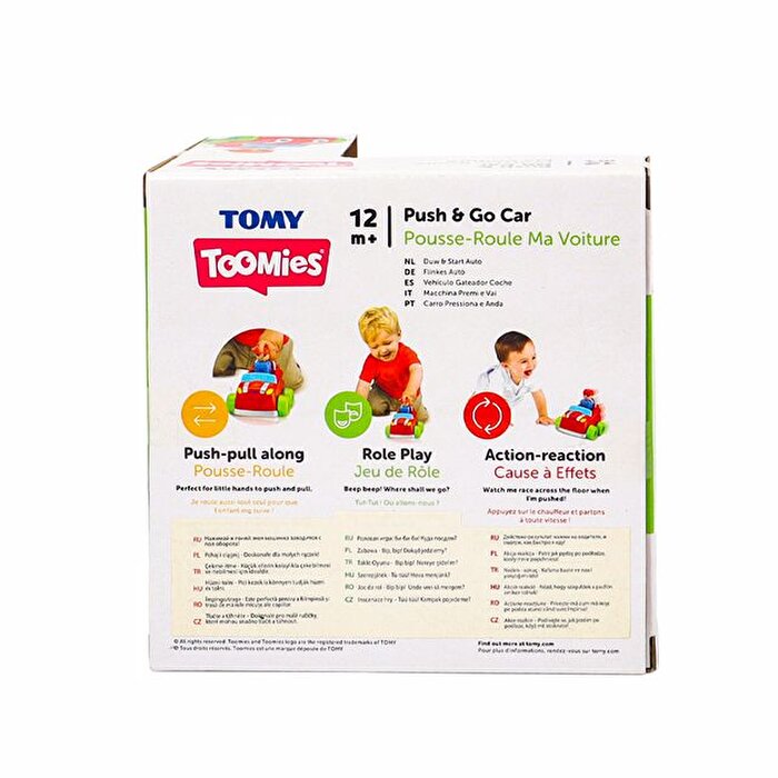 Toomies Renkli Araçlar Kırmızı Araba