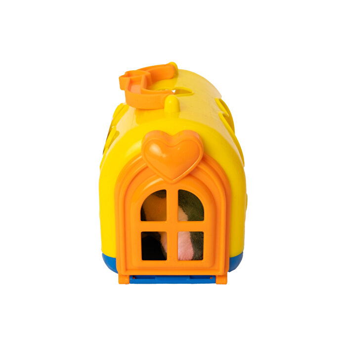 Kutulu Peluş Dinozor Sarı Kutulu