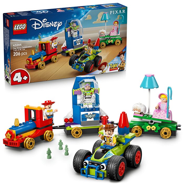 LEGO Disney Oyuncak Hikayesi Kutlama Treni ve RC Araba 43264