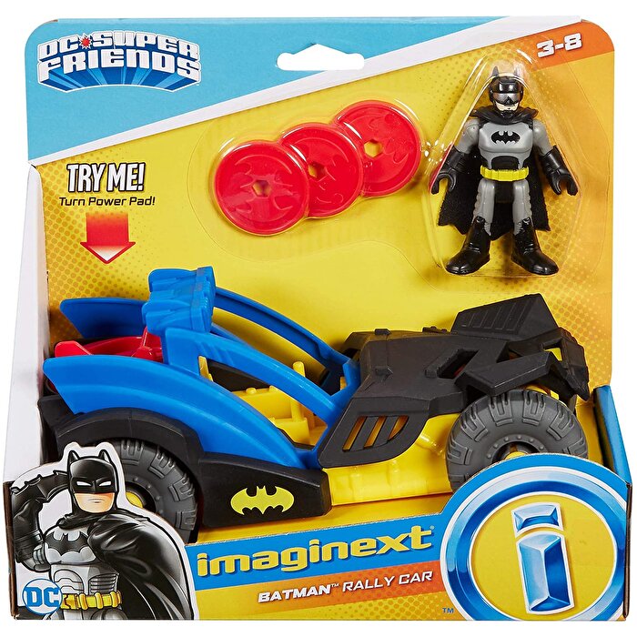 Imaginext DC Super Friends Özel Araçlar Batman Rally Car GKJ25
