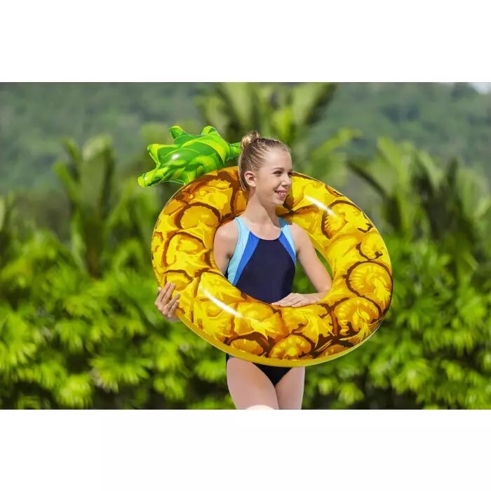 Bestway Ananas Desenli Yüzme Simidi