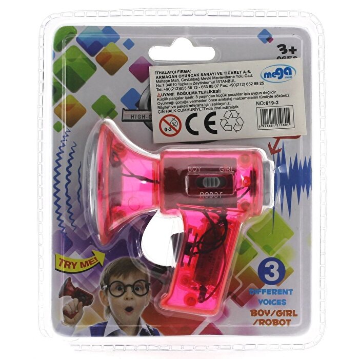 Anons Mikrofonu Pembe