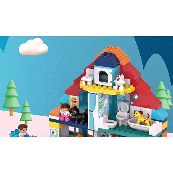 Şehir Evi Blok Seti 163 Parça