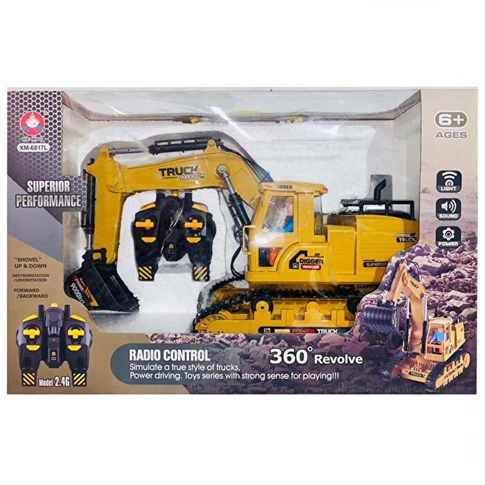 Kumandalı Şarjlı Büyük Kepçe