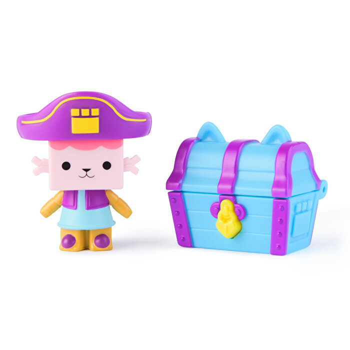 Gabby’s Dollhouse Baby Box Cat & Treasure Box Figür ve Aksesuar Seti