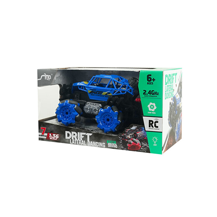 Uzaktan Kumandalı 1:36 Drift Araba Mavi