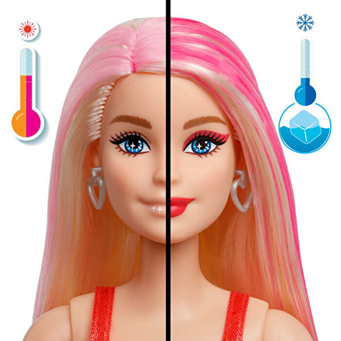 Barbie Unboxed Glam Party Serisi Kırmızı Işıltılı Bebek JFY68