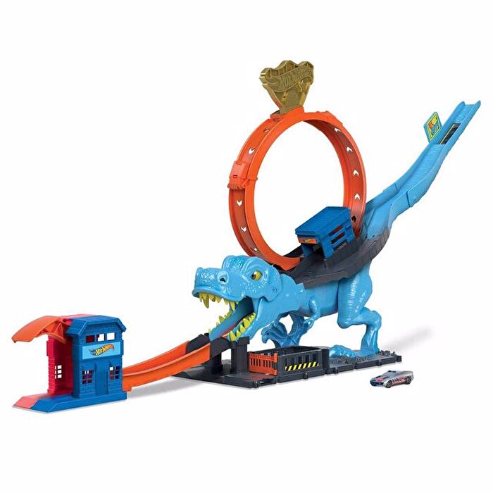 Hot Wheels Dİnazor ile Mücadele Oyun Seti HKX42