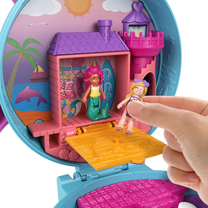 Polly Pocket ve Maceraları Oyun Setleri Dolphin Beach GTN20