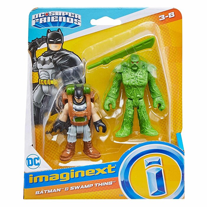 Imaginext DC Super Friends Figürler Batman ve Swamp Thing FGV86