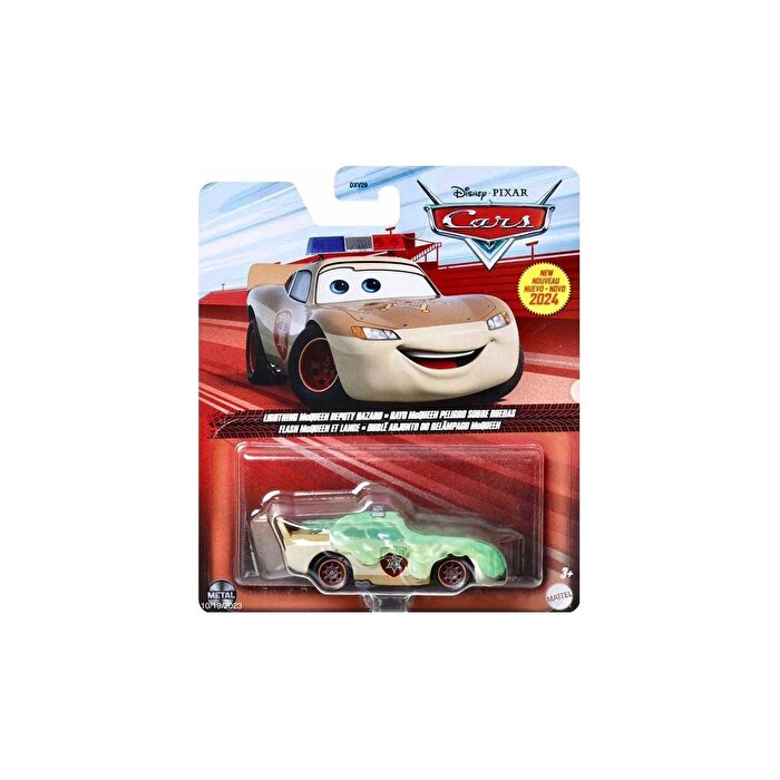 Cars 3 Tekli Karakter Araçlar Lightning Mcqueen Deputy Hazard HTX87