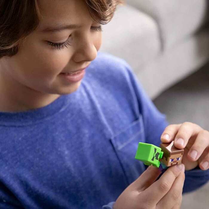 Minecraft Filmi Overworld Battle 7’li Aksiyon Figür Seti JFM3