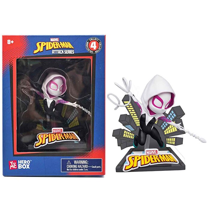 Spider-Man Hero Box Attack Serisi Figür Ghost Spider