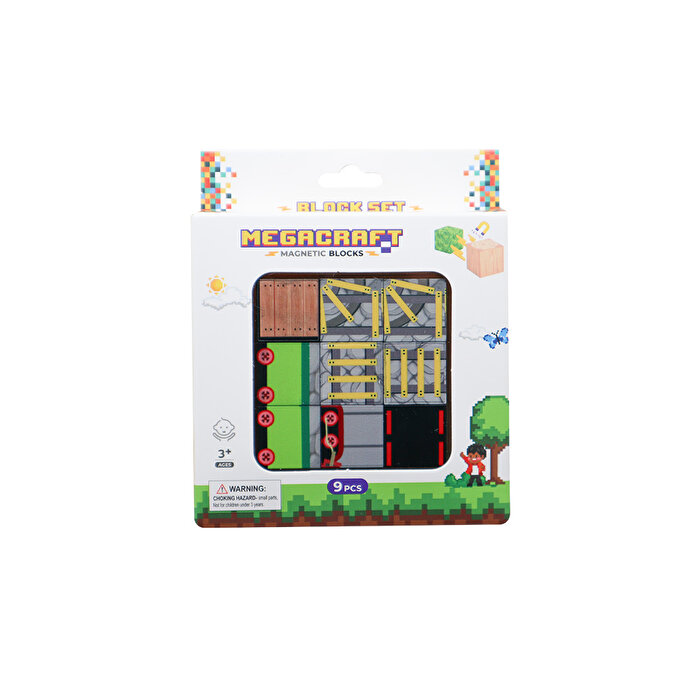 Magnivity Manyetik Bloklar Tren Seti