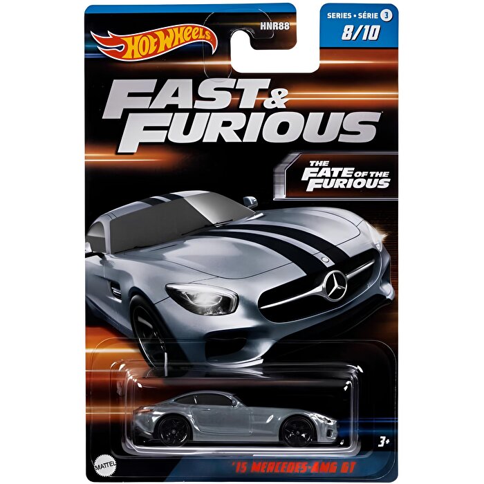 Hot Wheels Fast & Furious Temalı Arabalar '15 Mercedes-Amg Gt HNT18