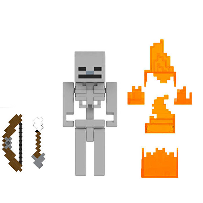Mi̇necraft Aksesuarlı Fi̇gür Skeleton JCN31