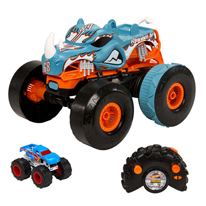 Hot Wheels Monster Trucks Uzaktan Kumandayla Dönüşen Rhinomite HPK27