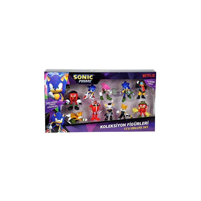 Sonic Prime 12'li Gizemli Figür Seti Seri 2