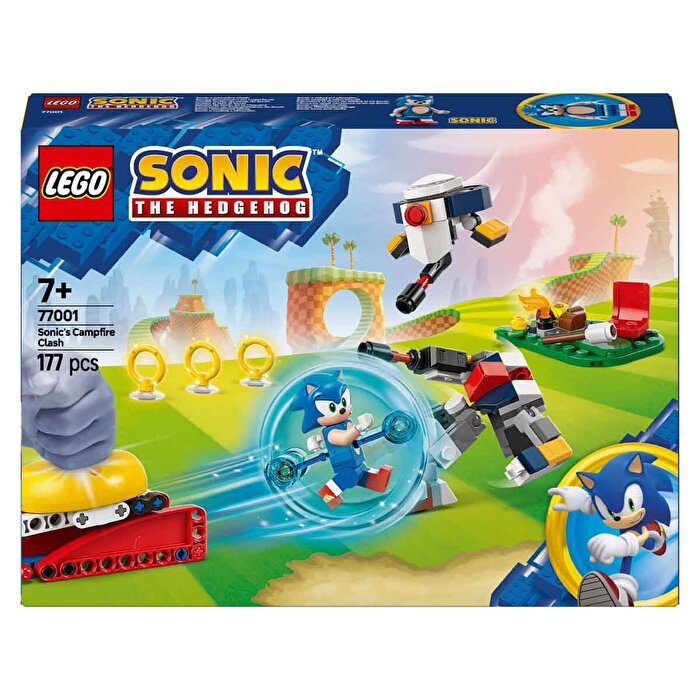 LEGO Sonic the Hedgehog Sonic’in Kamp Ateşi Çarpışması 77001