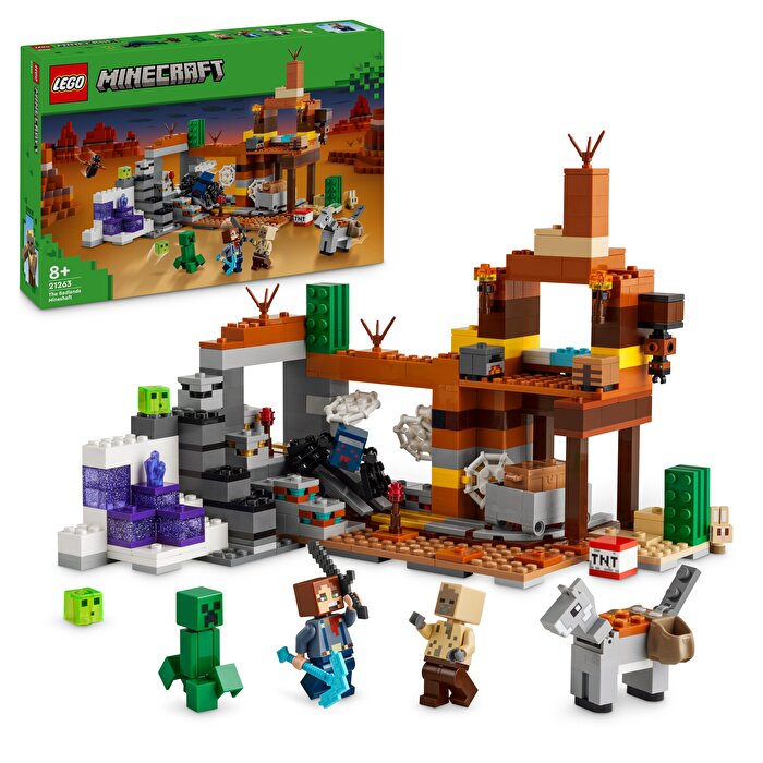 LEGO Minecraft Çorak Arazi Maden Kuyusu 21263