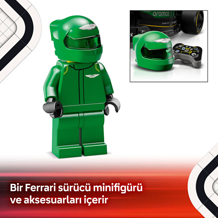 LEGO Speed Champions Kick Sauber F1 Team C44 Yarış Arabası 77247