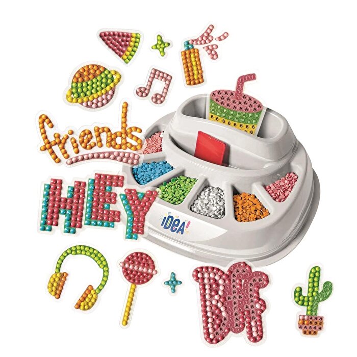 Clementoni Sparkly Creations Pop Style Işıltılı Sticker Tasarım Seti