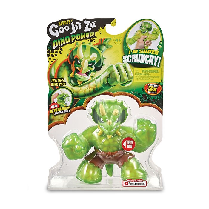 Goojitzu Tekli Figür S3 Dinopower Tritops