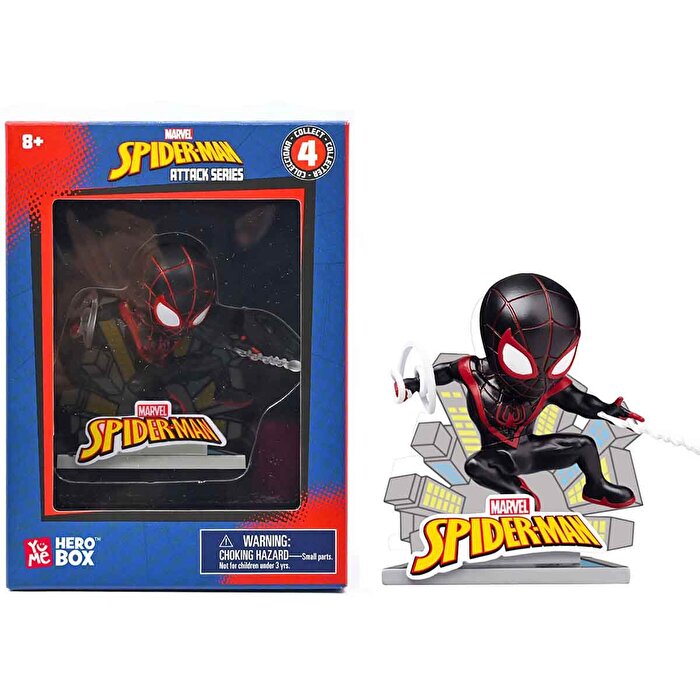 Spider-Man Hero Box Attack Serisi Figür Miles Morales