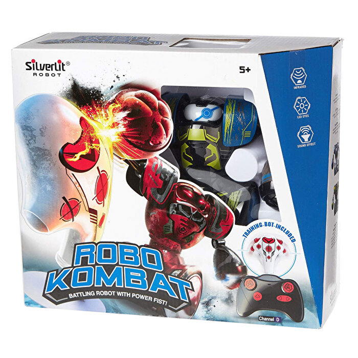 Silverlit Robo Kombat Tekli Antrenman Set Mavi