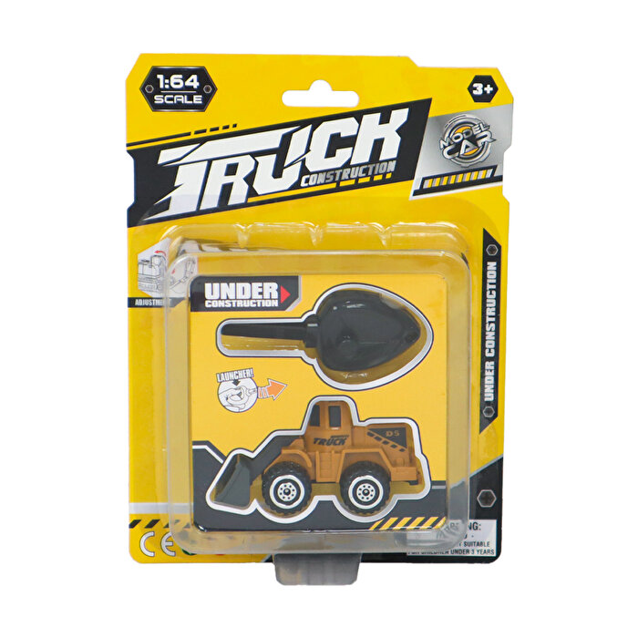 Anahtarlı Bas Gitsin İnşaat Araçları Kepçe