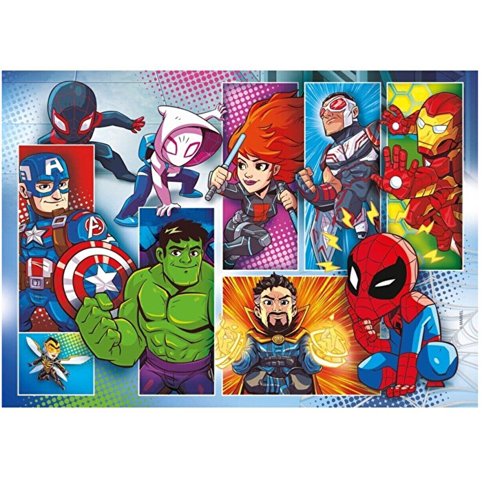 Clementonı Super Hero Puzzle 2x20 Parça