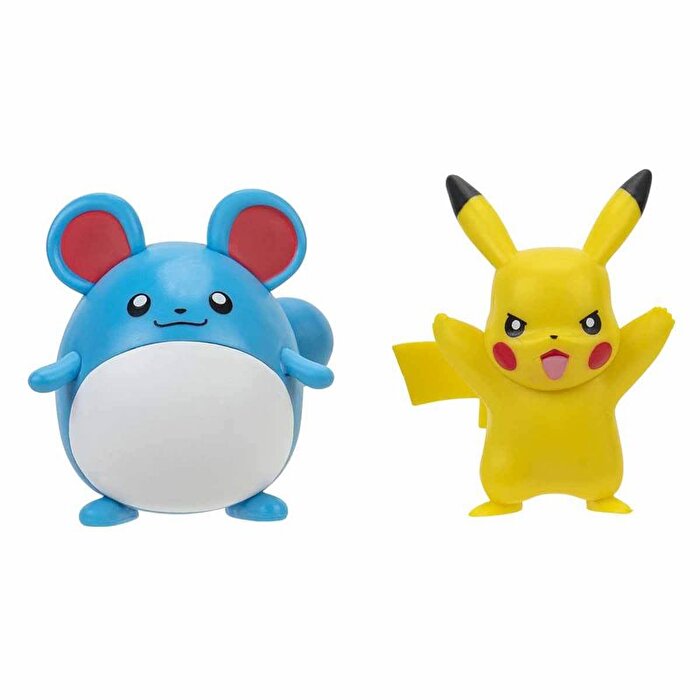 Pokemon Battle Figür S13 Pikachu Ve Marill