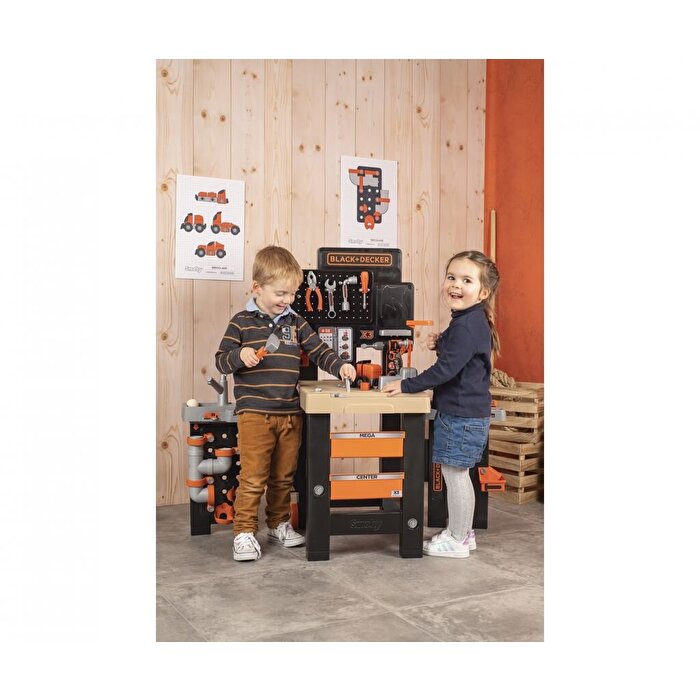 Smoby Black & Decker Mega Tamir Tezgahı