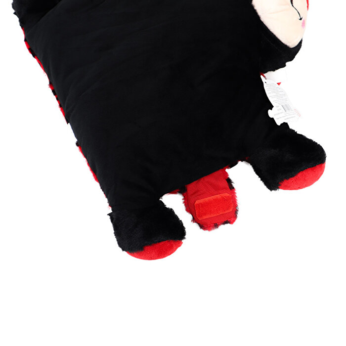 Uğur Böceği Figürlü Katlanır Peluş Yastık