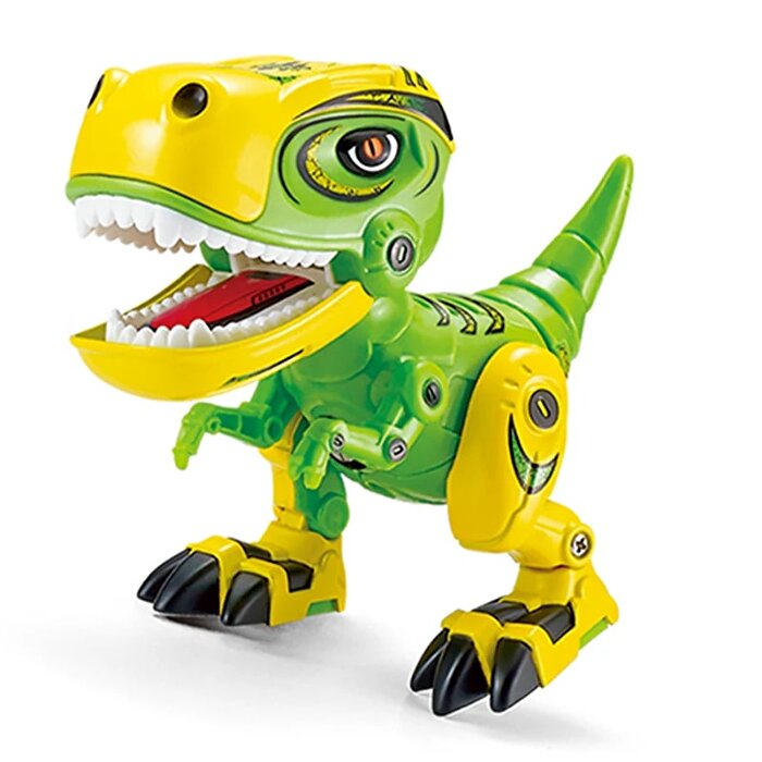Işıklı ve Sesli Die Cast Yeşil Dinozor