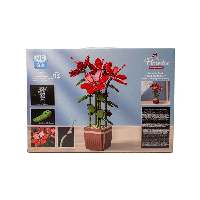 Mega Blok Çiçek Orman Gülü 618 Parça