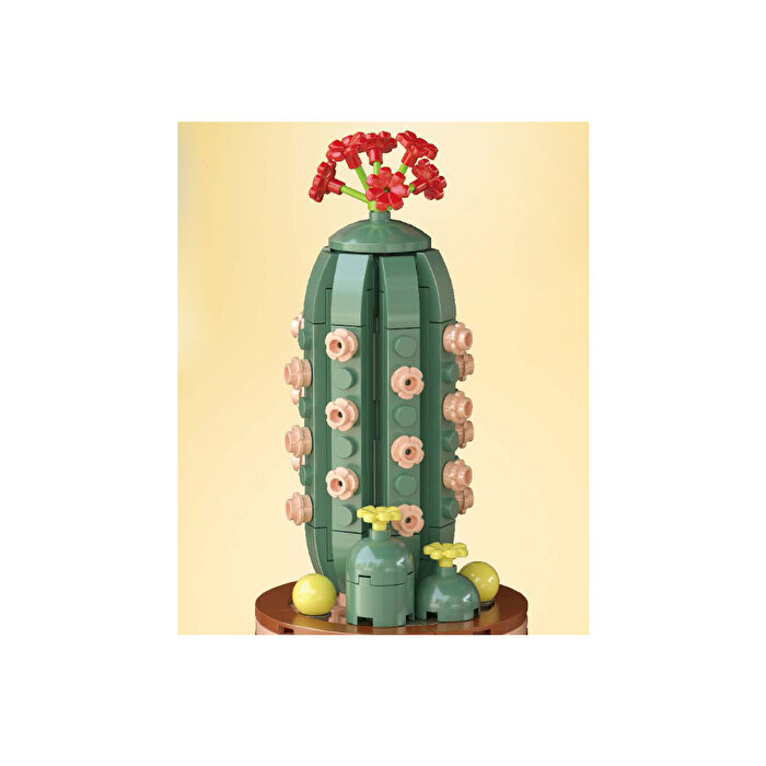 Mega Bitki Çiçekleri Kaktüs 192 Parça
