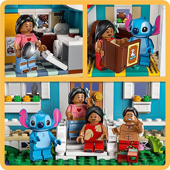 LEGO Disney Lilo ve Stiç Plaj Evi 43268